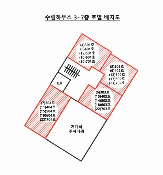2023타경64487 부산광역시 연제구 거제천로124번길 40, 수림하우스 5층 501호 오피스텔 경매 이미지