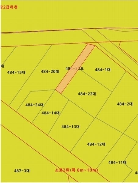 2025타경11934 충청남도 천안시 동남구 구성동 484-23 도로 경매 이미지