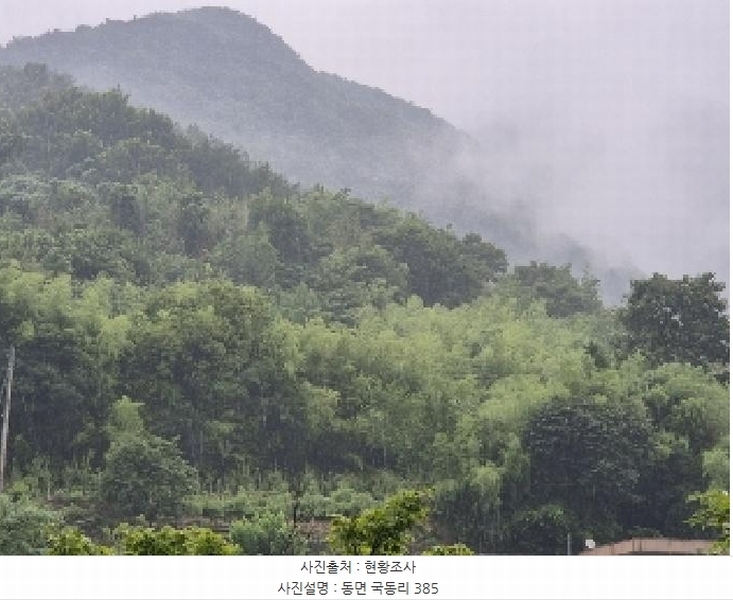 2025타경33189 전라남도 화순군 동면 국동리 385 대지 경매 이미지