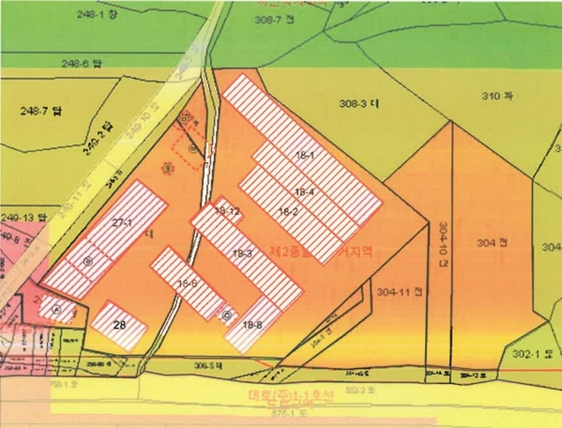 2025타경33463 전라남도 나주시 금천면 촌곡리 304-10 공장 경매 이미지