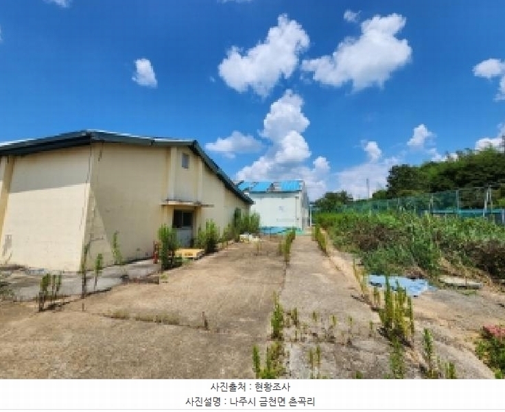 2025타경33463 전라남도 나주시 금천면 촌곡리 304-10 공장 경매 이미지