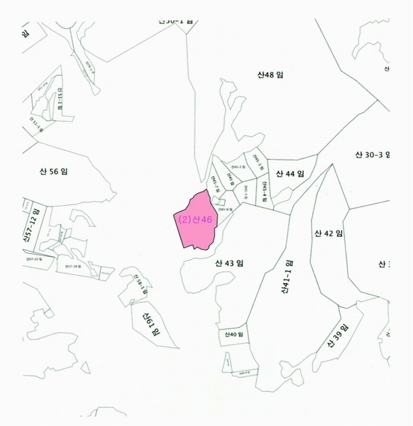 2025타경20364 충청남도 계룡시 엄사면 향한리 471-4 임야 경매 이미지