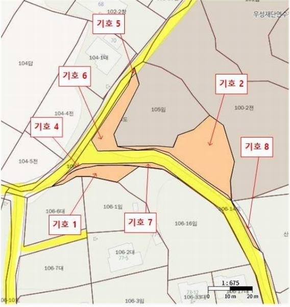 2025타경1549 경기도 가평군 상면 임초리 106-15 임야 경매 이미지