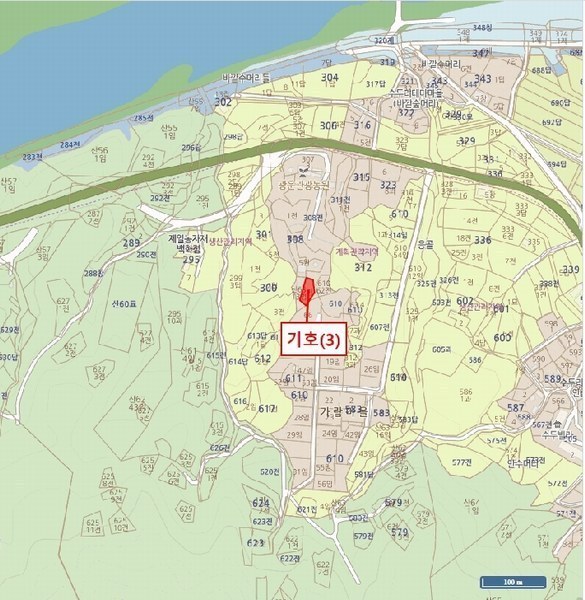 2025타경70 충청북도 영동군 양산면 수두리 308-2 농지 경매 이미지