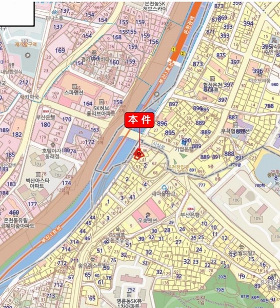 2024타경59260 부산광역시 동래구 온천천로 3, 품에안은 4층 404호 오피스텔[계약12평형] 경매 이미지