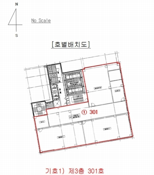 2025타경844 대구광역시 북구 동화천로 229, 제이9621타워 3층 301호 근린상가 경매 이미지