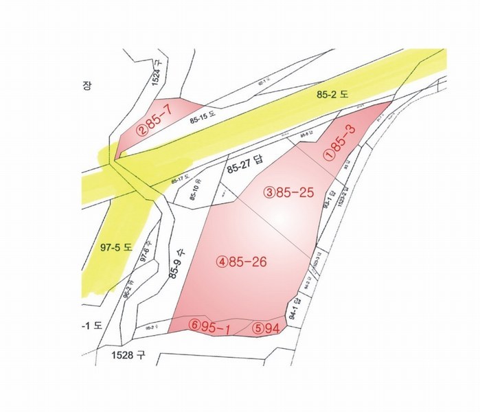 2025타경586 전라남도 광양시 진상면 섬거리 85-7 농지 경매 이미지