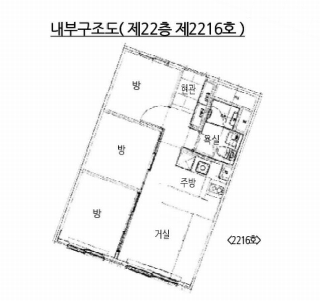 2025타경53437 경기도 안산시 단원구 시화호수로 623, 아티스큐브2차 22층 2216호 오피스텔 경매 이미지