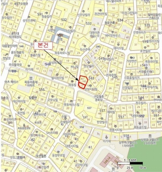 2024타경140447 서울특별시 양천구 목동중앙본로28길 29, 서림그랑빌 4층 403호 다세대(빌라)[공급10평형] 경매 이미지