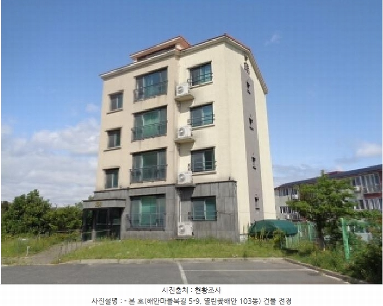 2025타경8083 제주특별자치도 제주시 해안마을북길 5-9, 열린곶해안 103동 2층 201호 다세대(빌라) 경매 이미지