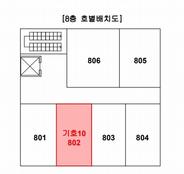 2025타경21852 부산광역시 연제구 거제천로146번길 31, 라이크이즈이즈 8층 802호 오피스텔 경매 이미지