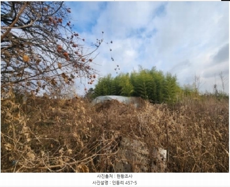 2025타경34463 전라남도 나주시 동강면 인동리 457-5 농지 경매 이미지