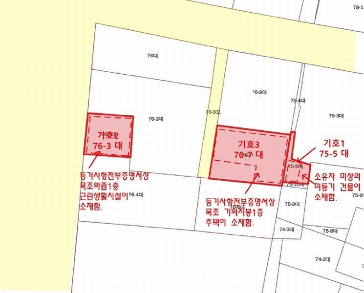 2025타경9252 서울특별시 영등포구 영등포동7가 76-3 대지 경매 이미지