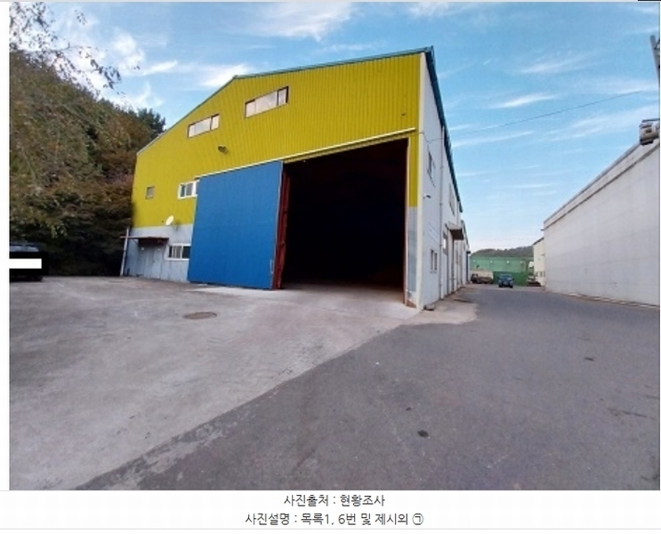 2024타경1134 충청남도 청양군 화성면 장계리 627 공장 경매 이미지