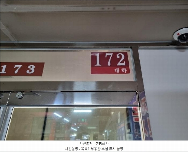 2025타경503520 대전광역시 서구 도산로403번길 21, 둔산쇼핑전자타운 1층 172호 근린상가 경매 이미지