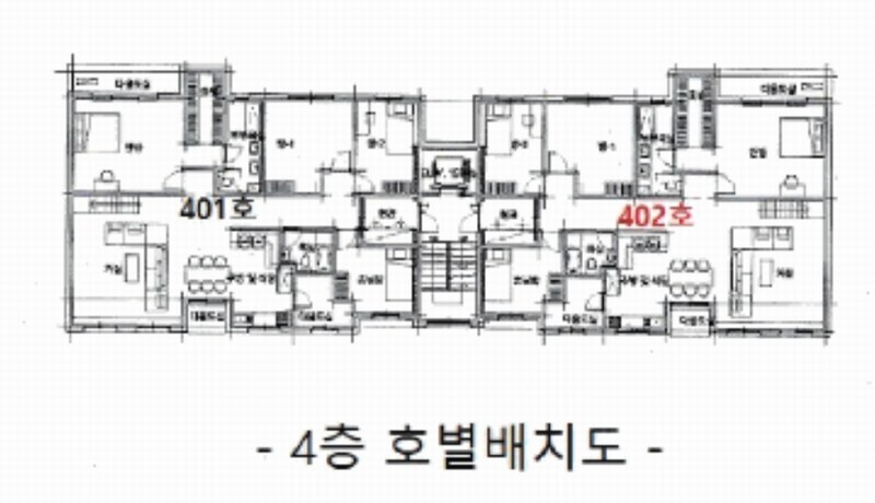 2025타경41834 경기도 평택시 노와길 293-4, 포레스트하이츠 주건축물피동 4층 402호 다세대(빌라)[공급56평형] 경매 이미지