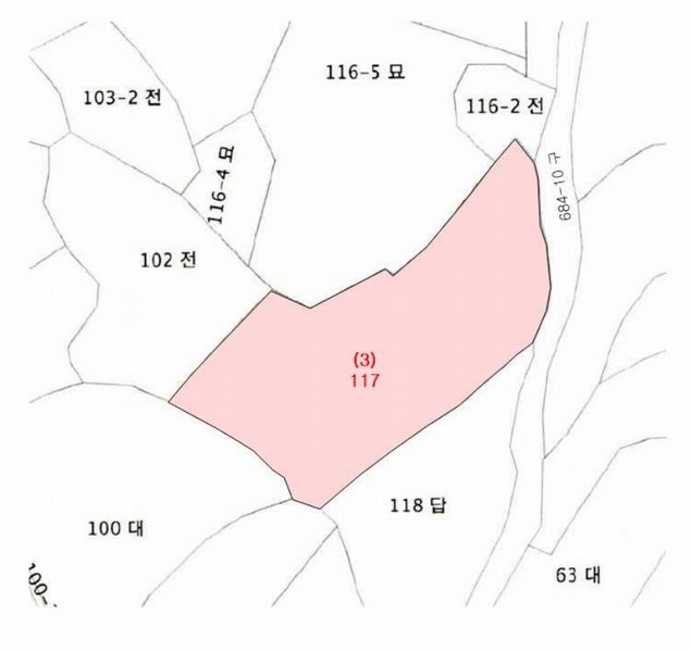 2025타경1659 인천광역시 서구 금곡동 117 농지 경매 이미지