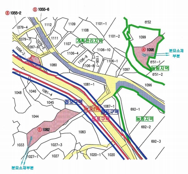 2025타경21011 경상남도 의령군 정곡면 중교리 1098 임야 경매 이미지