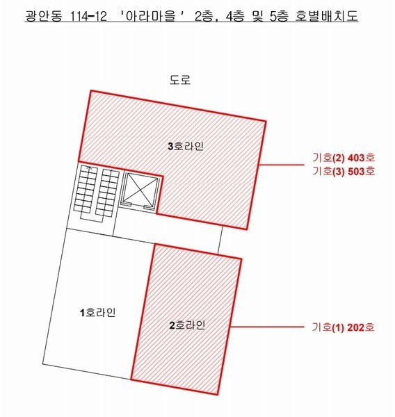 2025타경4964 부산광역시 수영구 수영로636번길 20, 아라마을 5층 503호 다세대(빌라)[공급14평형] 경매 이미지