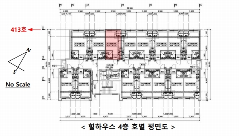 2025타경51813 서울특별시 광진구 뚝섬로66길 7, 힐하우스 4층 413호 다세대(빌라) 경매 이미지