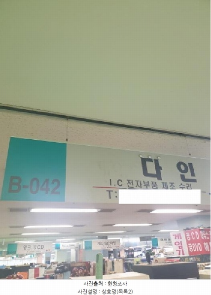 2025타경51645 서울특별시 광진구 광나루로56길 85, 테크노-마트21 8층 비042호 근린상가 경매 이미지