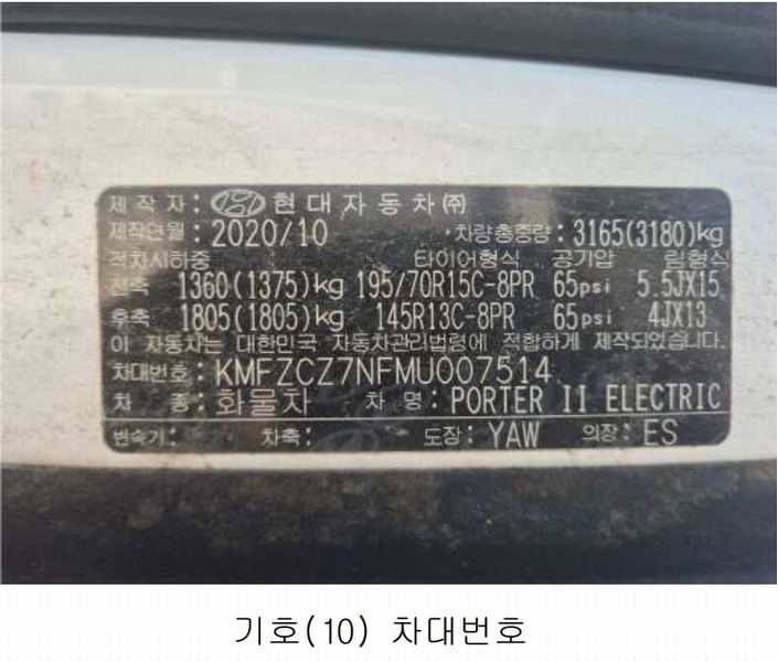 2025타경51818 경기도 광주시 쌍령동 135 포터Ⅱ 일렉트릭 (PORTⅡ ELECTRIC) 경매 이미지