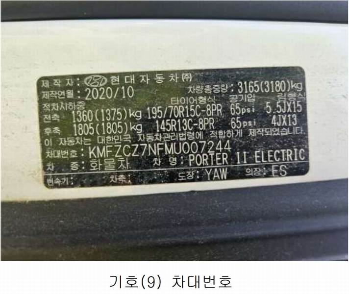 2025타경51818 경기도 광주시 쌍령동 135 포터Ⅱ 일렉트릭 (PORTⅡ ELECTRIC) 경매 이미지
