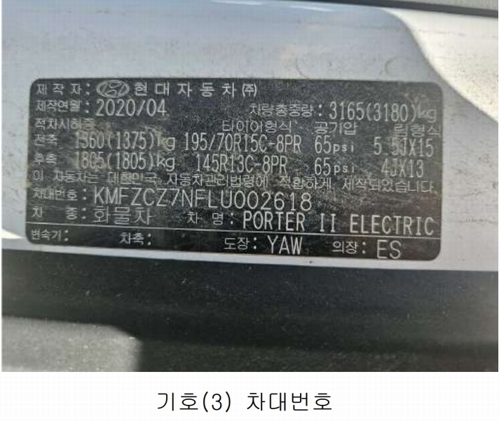 2025타경51818 경기도 광주시 쌍령동 135 포터Ⅱ 일렉트릭 (PORTⅡ ELECTRIC) 경매 이미지