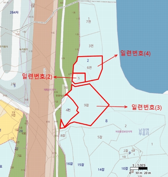 2025타경448 경상북도 영덕군 남정면 부흥리 8-9 잡종지 경매 이미지