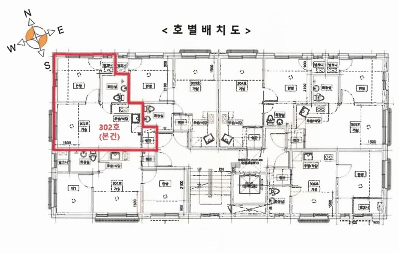 2025타경10964 서울특별시 강서구 까치산로18길 17-19, 더원 3층 302호 다세대(빌라) 경매 이미지