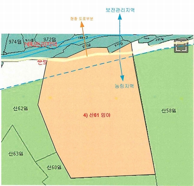 2024타경906 경상남도 창원시 마산합포구 진전면 여양리 산61 임야 경매 이미지