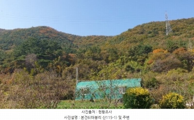2024타경106316 경상남도 창원시 마산합포구 진동면 태봉리 산115-1 임야 경매 이미지