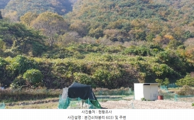 2024타경106316 경상남도 창원시 마산합포구 진동면 태봉리 603 농지 경매 이미지