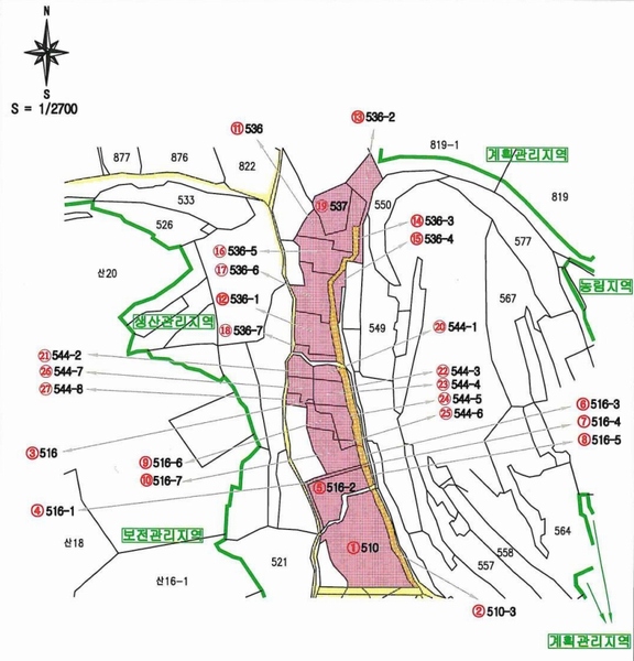 2025타경337 경상남도 함안군 법수면 백산리 536-7 잡종지 경매 이미지