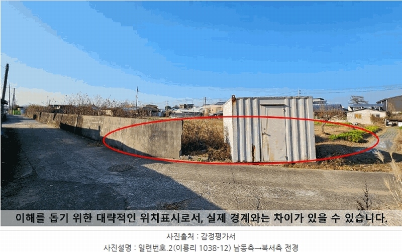 2025타경347 경상남도 함안군 칠서면 이룡리 1038-12 농지 경매 이미지