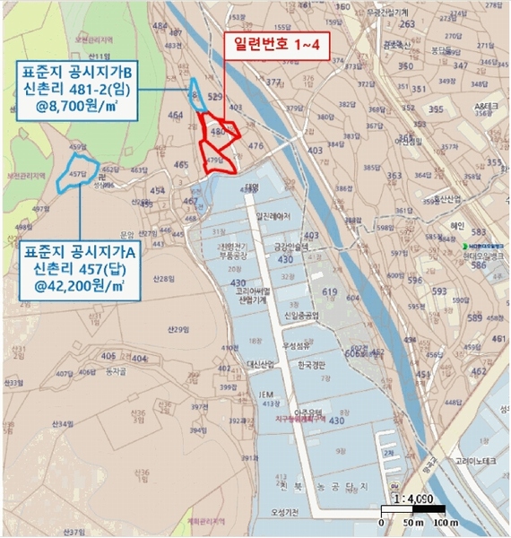 2025타경21068 경상남도 창원시 마산합포구 진북면 신촌리 480-4 임야 경매 이미지