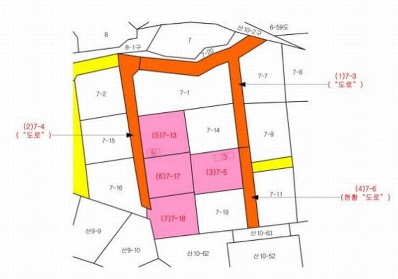 2024타경6110 경기도 남양주시 수동면 내방리 7-3 임야 경매 이미지