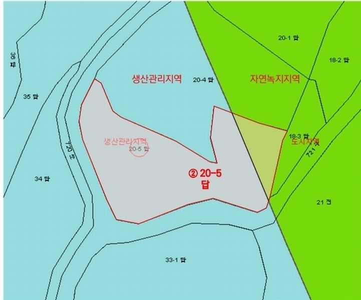 2025타경6095 전라남도 나주시 안창동 20-5 농지 경매 이미지