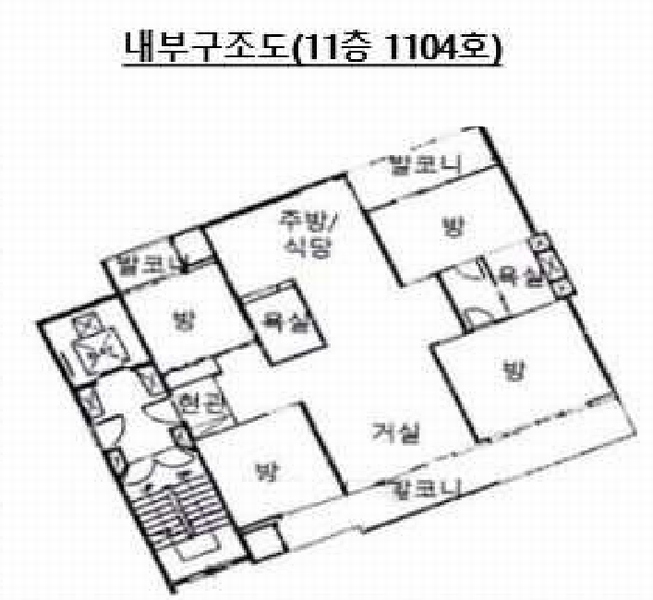 2024타경102155 서울특별시 구로구 고척로 85, 거성푸르뫼아파트 101동 11층 1104호 아파트[공급50평형] 경매 이미지