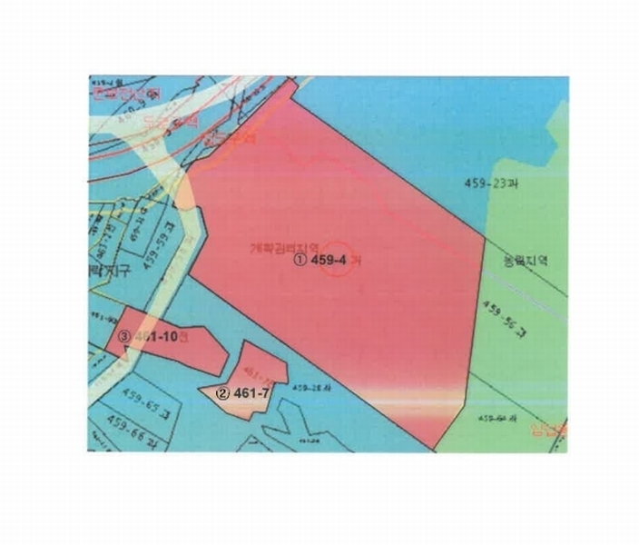 2025타경33884 전라남도 화순군 동면 복암리 461-7 농지 경매 이미지