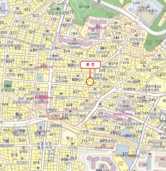 2024타경106454 서울특별시 금천구 금하로23나길 27, 코코트리뷰 4층 404호 다세대(빌라)[공급8평형] 경매 이미지