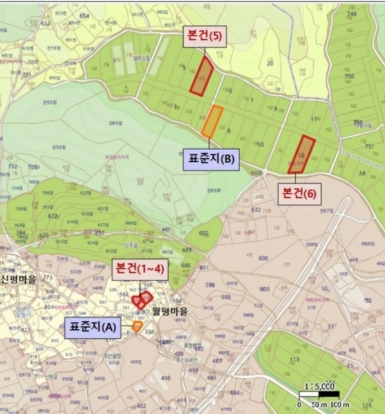 2025타경34073 전라남도 담양군 월산면 월평리 12-3 농지 경매 이미지