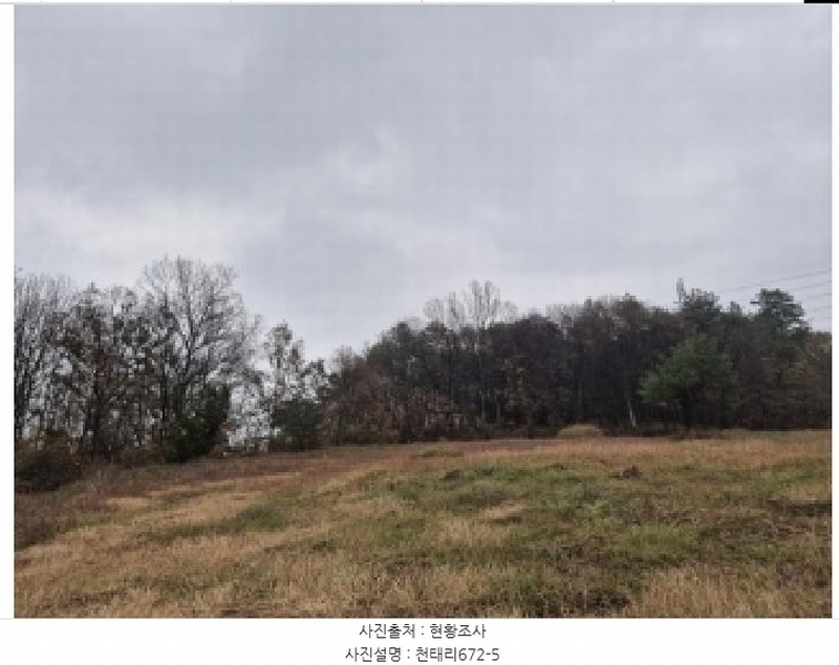 2025타경34419 전라남도 화순군 도암면 천태리 692-1 농지 경매 이미지
