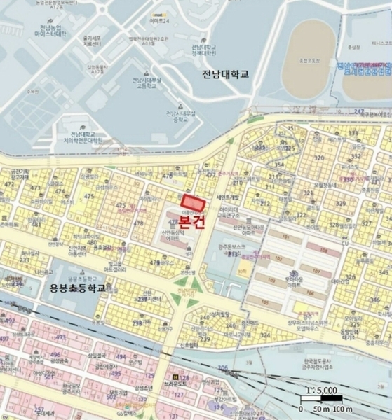 2025타경34478 광주광역시 북구 신안동 478-5 오피스텔[계약10평형] 경매 이미지