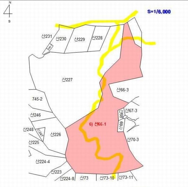 2022타경56591 충청남도 태안군 이원면 당산리 산66-1 임야 경매 이미지
