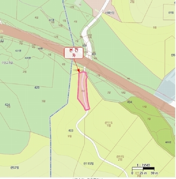 2022타경56591 충청남도 태안군 근흥면 두야리 403-8 임야 경매 이미지
