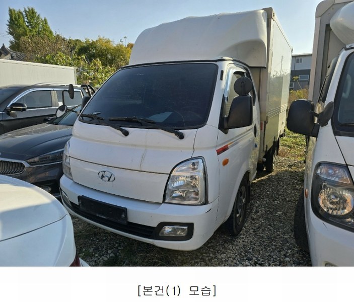 2025타경503340 충청북도 청주시 서원구 장성동 50-1, 신화보관소 포터Ⅱ윙바디 (PORTER II) 경매 이미지