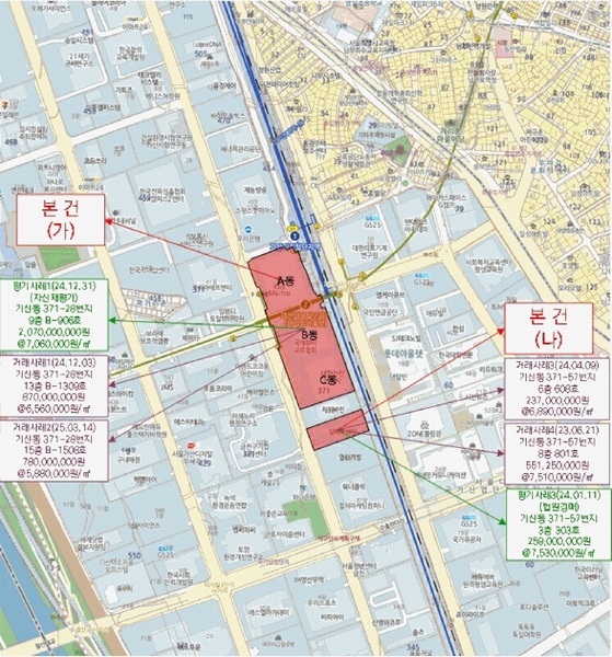 2025타경607 서울특별시 금천구 가산동 371-57 아파트형공장 경매 이미지