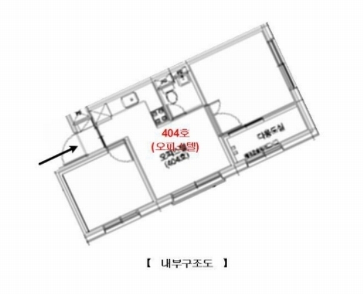 2024타경122883 서울특별시 구로구 고척로 5, 루체비스타 4층 404호 오피스텔 경매 이미지