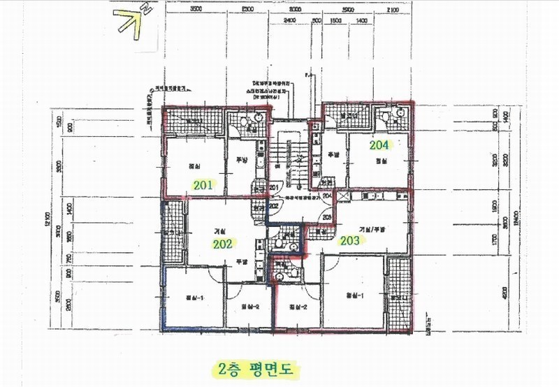 2025타경51987 경기도 안산시 상록구 사동 1315-17 다세대(빌라)[공급7평형] 경매 이미지